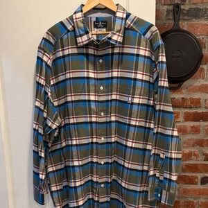 Psycho Bunny 2XL Men's Plaid Shirt